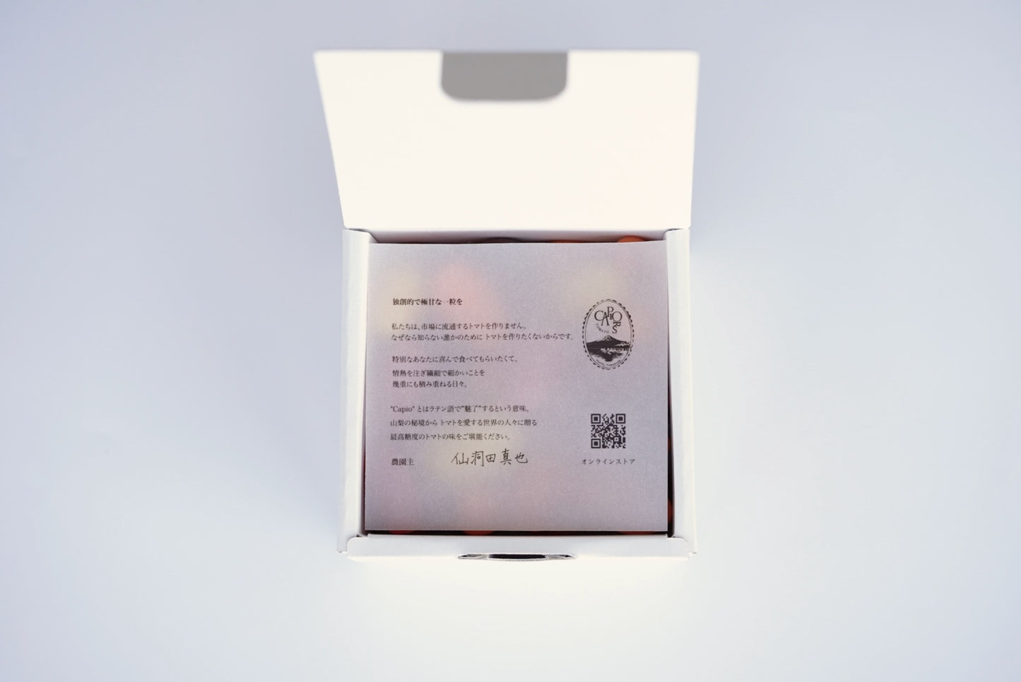 カピオトマトセレクト Sサイズ(おまかせ2〜3品種の詰め合わせ300g)